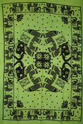 Good Luck Elephant Wall Tapestry Bohemian Hippie Decor