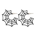 Halloween Spiderweb Earrings