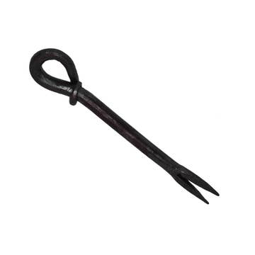 Hand Forged Iron Rustic Cheese Fork