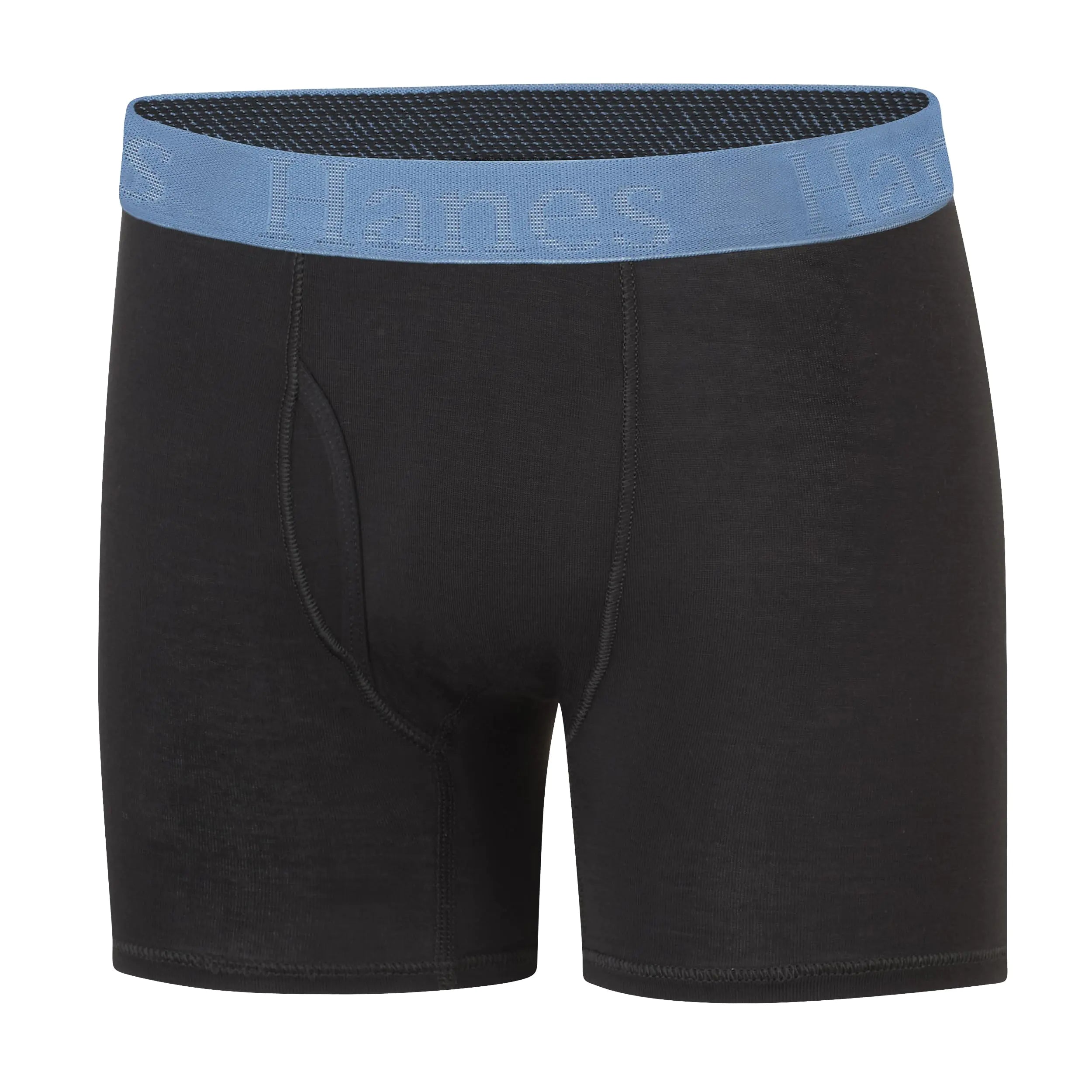 Hanes Boys Originals Boxer Brief Underwear, Supersoft Boxer Briefs For Boys, Assorted 5-Pack Medium Black 5-pack - # BOAA11410004