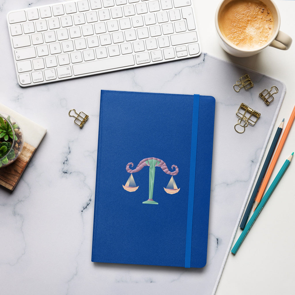 Libra Hardcover-bound Notebook