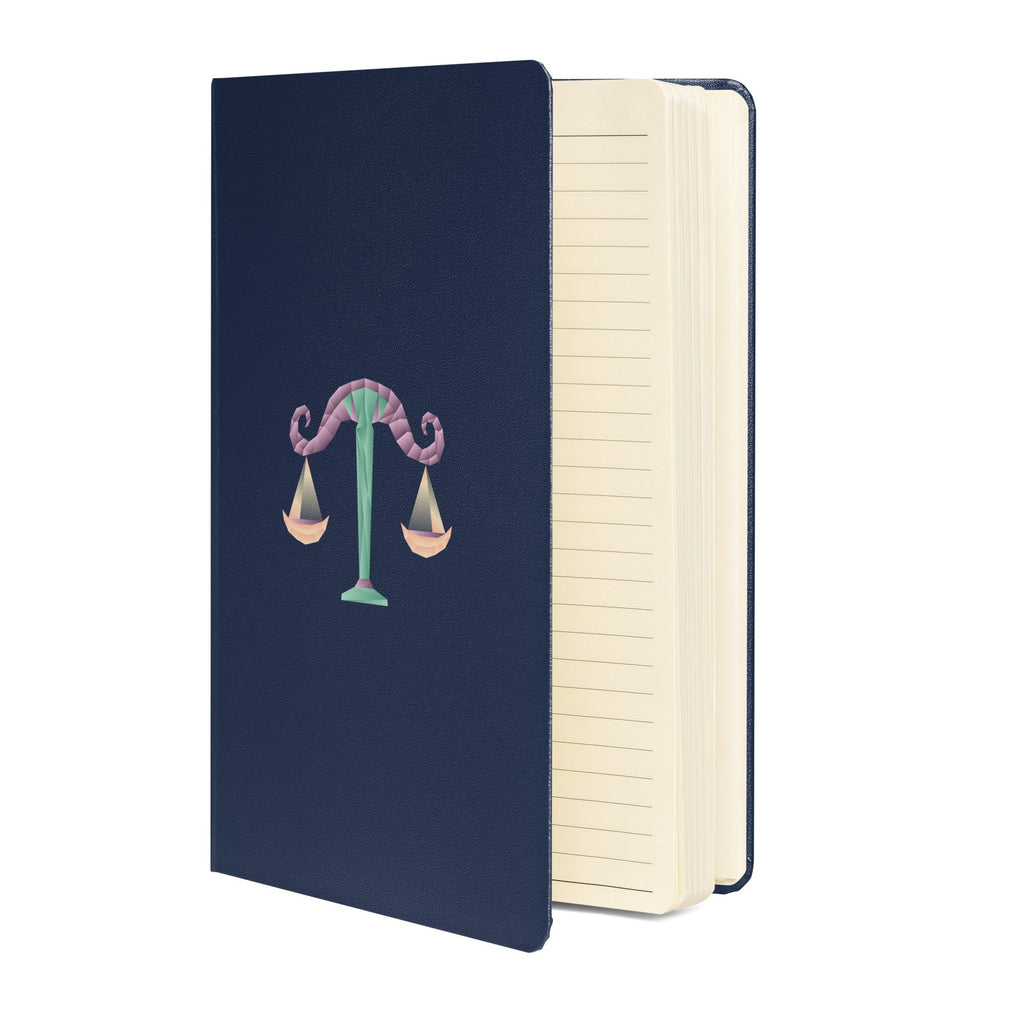 Libra Hardcover-bound Notebook