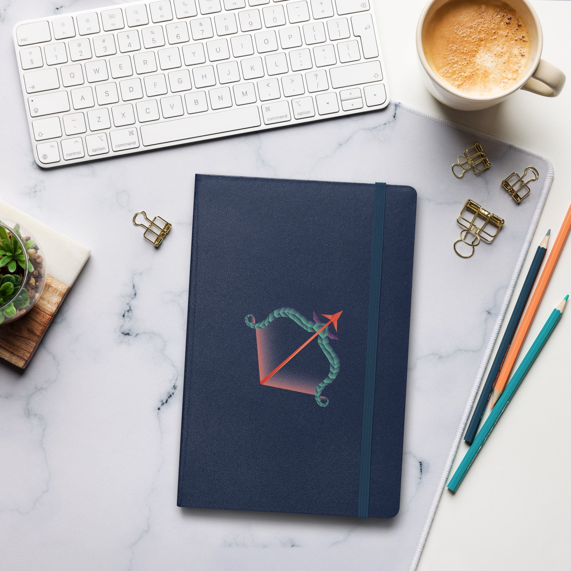 Sagittarius Hardcover-bound Notebook