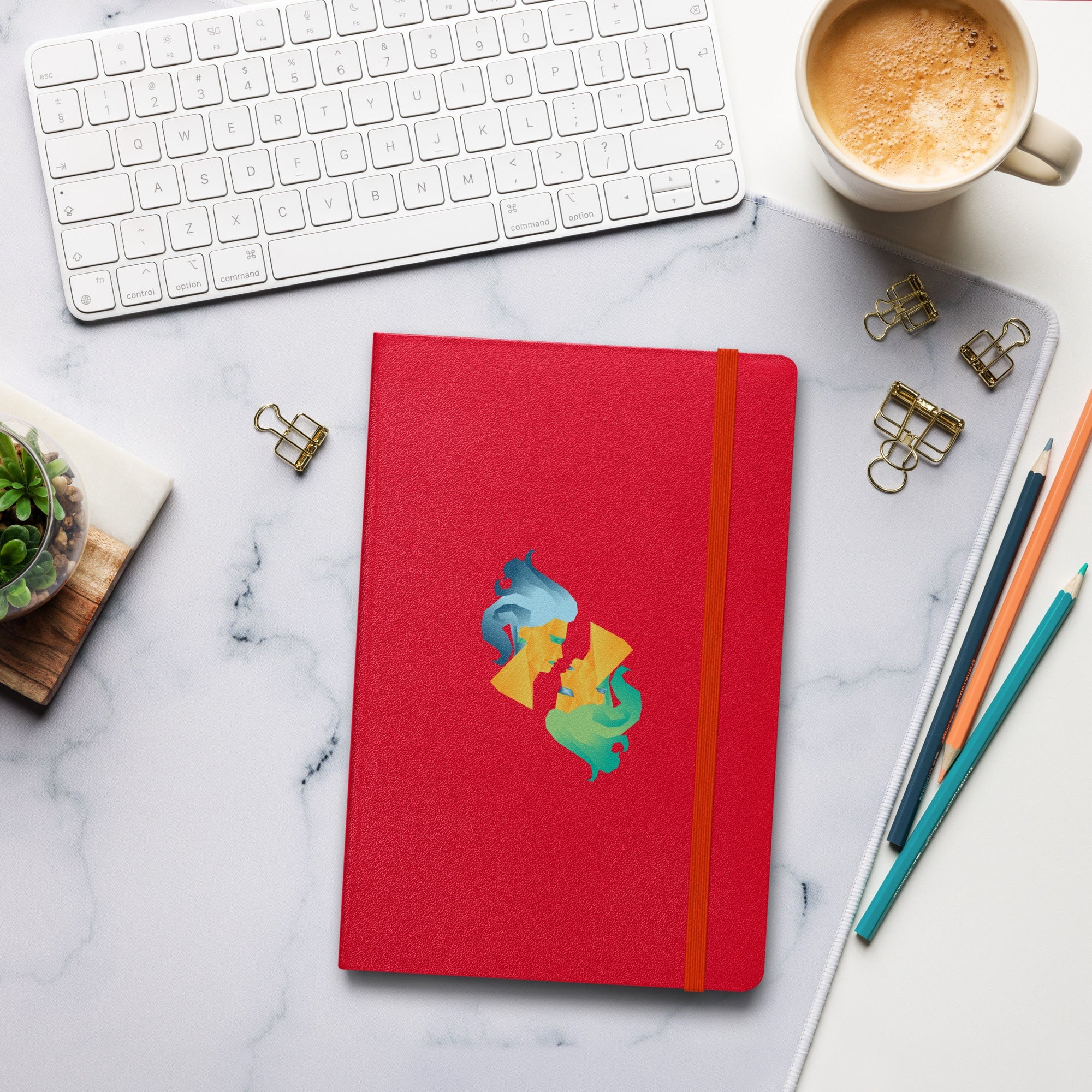 Gemini Hardcover-bound Notebook