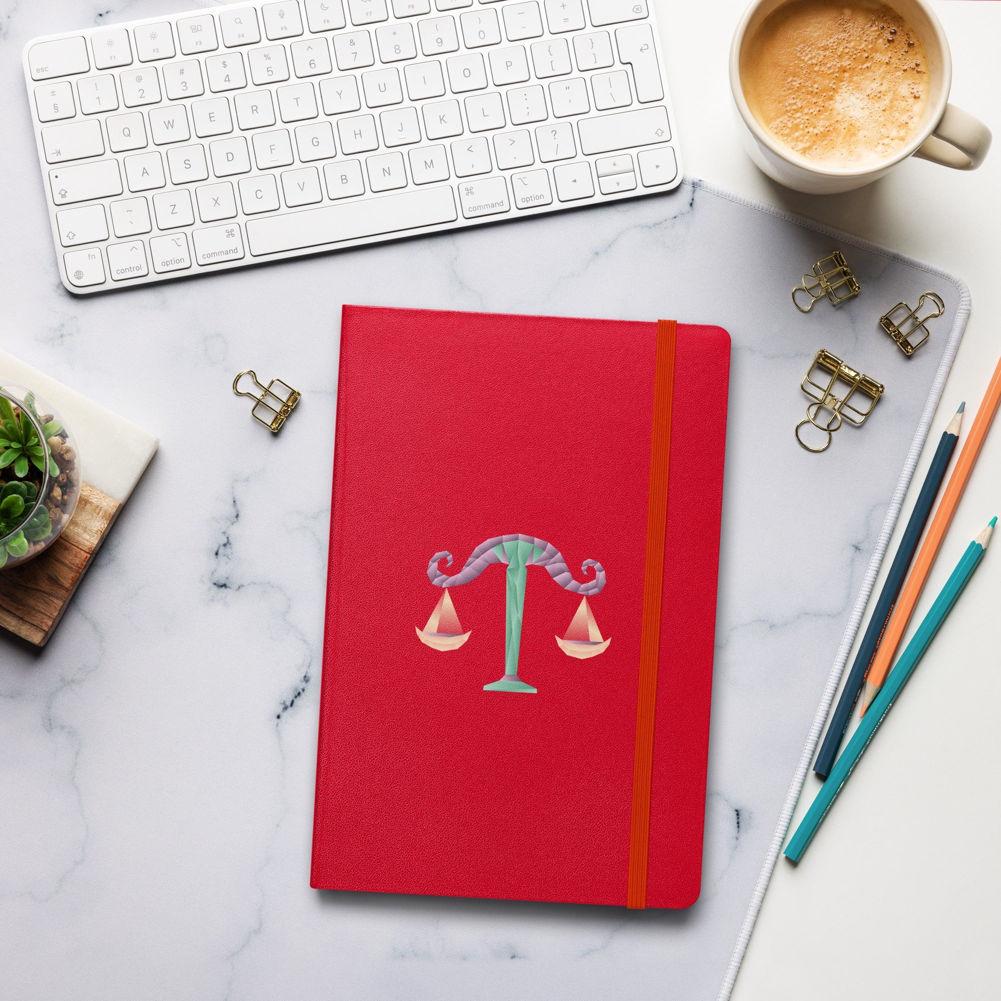 Libra Hardcover-bound Notebook