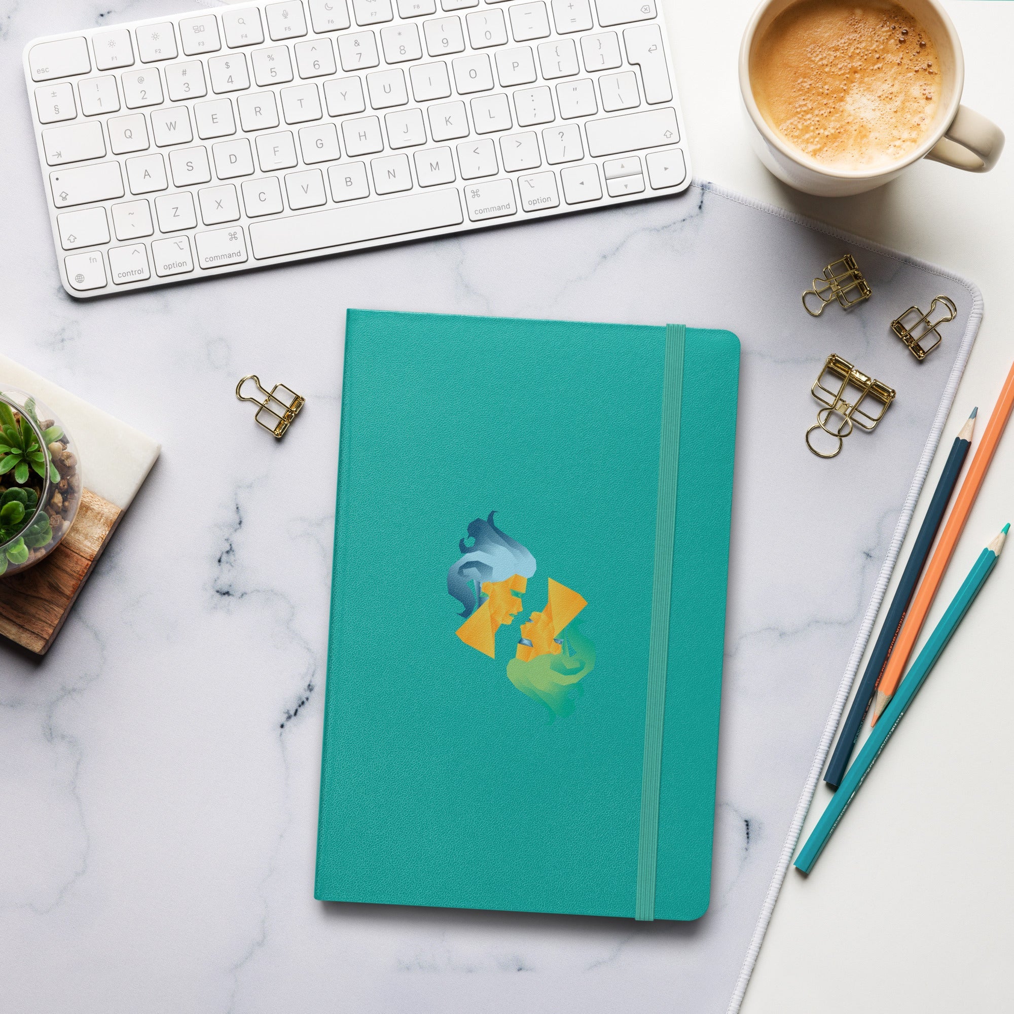 Gemini Hardcover-bound Notebook