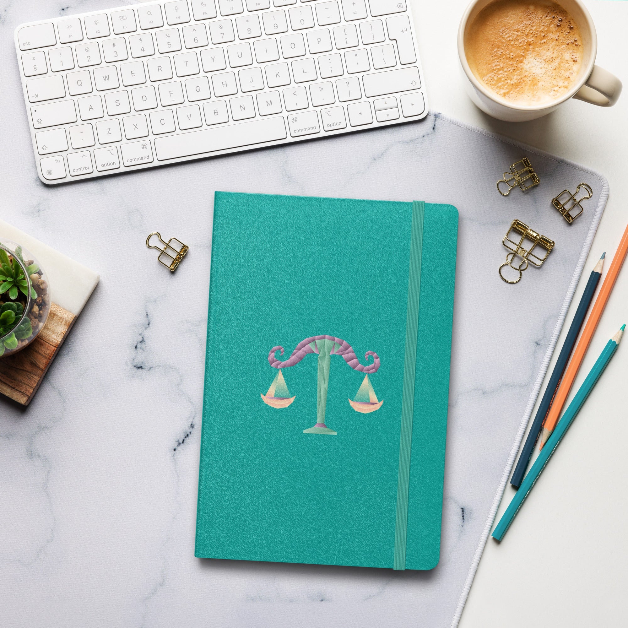 Libra Hardcover-bound Notebook