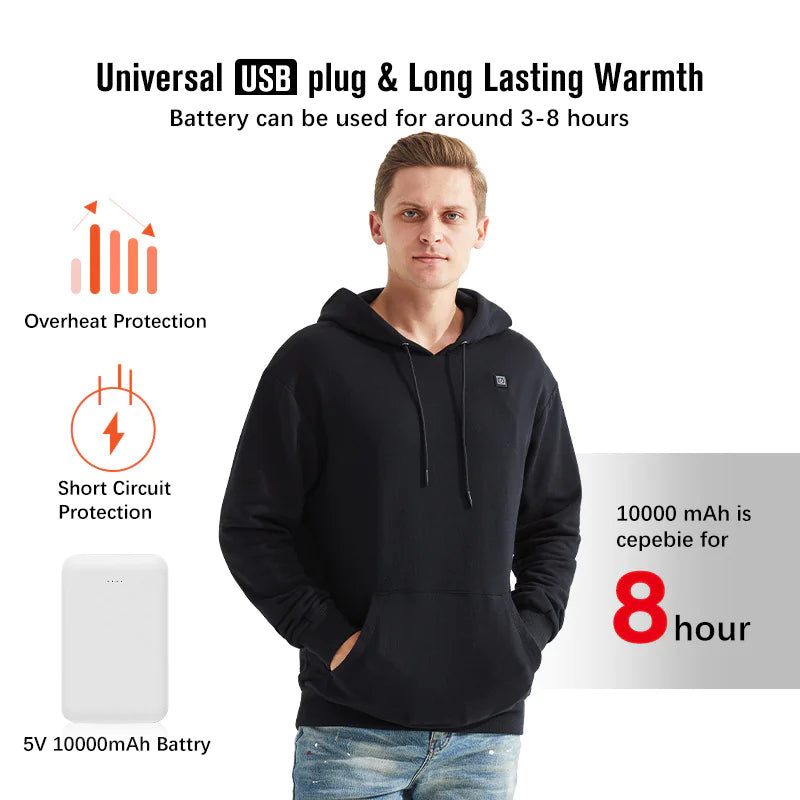 Heated Winter Hoodie - # BOAA13510019