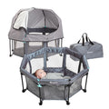 hiccapop MiniPod Baby Dome for On the Go | Travel Baby Tent for Beach | Protects from Sun Wind Bugs | Lightweight Portable Baby Bed | Beach Tent for Baby | On the Go Baby Dome for Outside & Inside - # BAGEG11610016