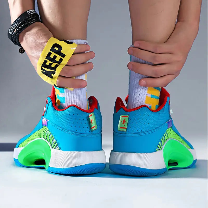 High Quality Boys Men Basketball Shoes Cushioned - # BOAA73110007