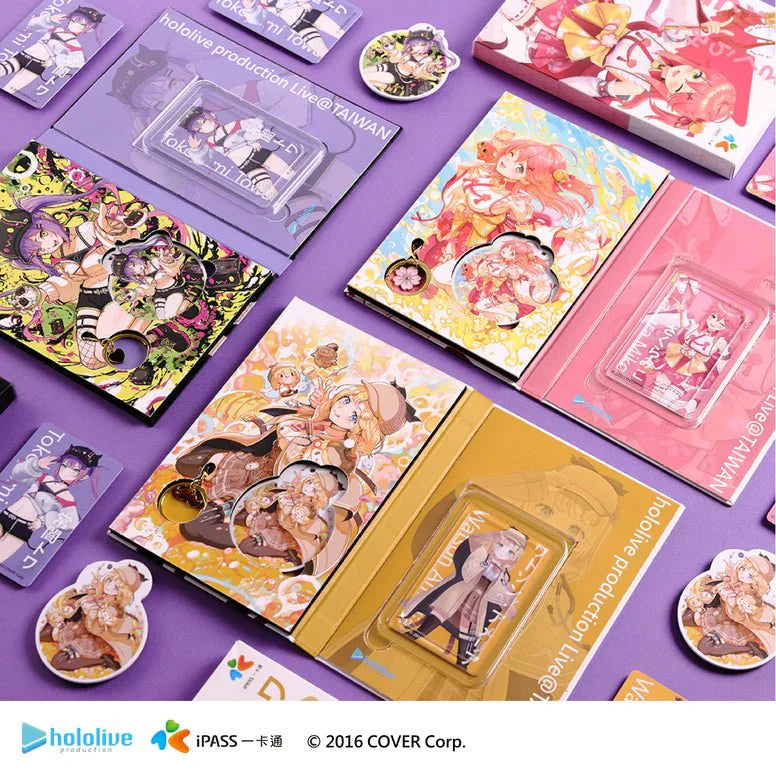 [Hololive] Exclusive Limited Edition IPASS Card and Keychain - Sakura Miko