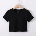 Summer Crop Top with Built-in Bra for Women