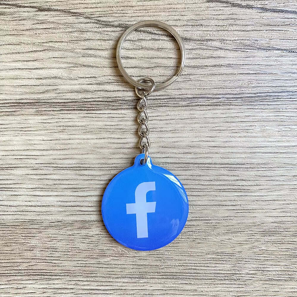 NFC Keychain – Instantly Share Social Media & Contact Info with One Tap