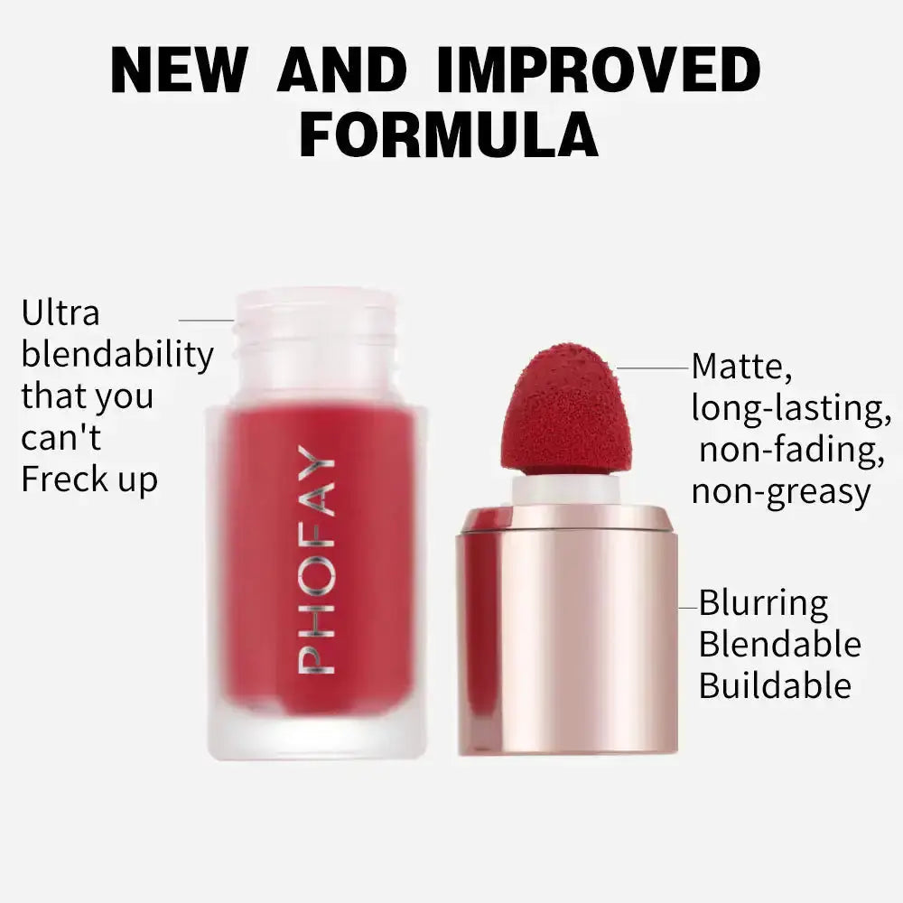Liquid Blush – PHOFAY Mousse Lightweight Liquid Blush