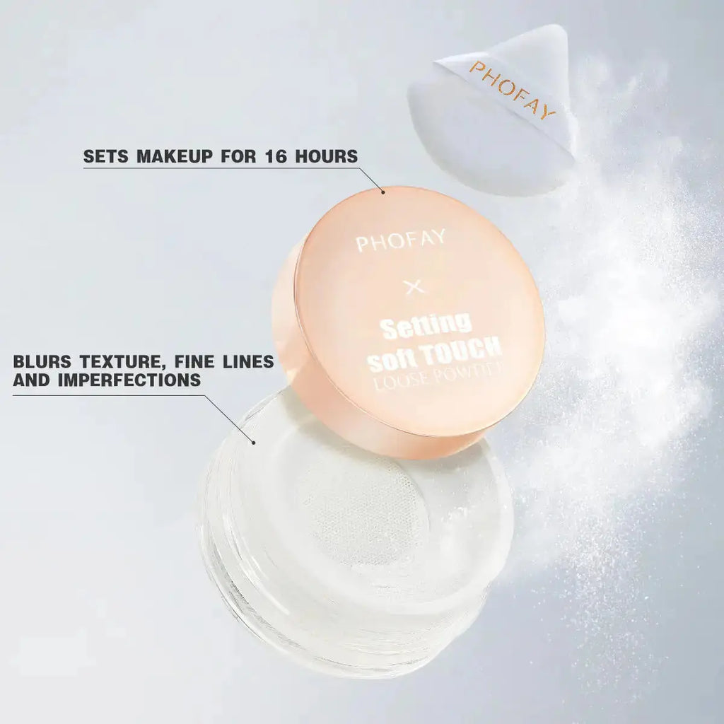 Loose Setting Powder – PHOFAY Soft Touch Matte Finishing Powder