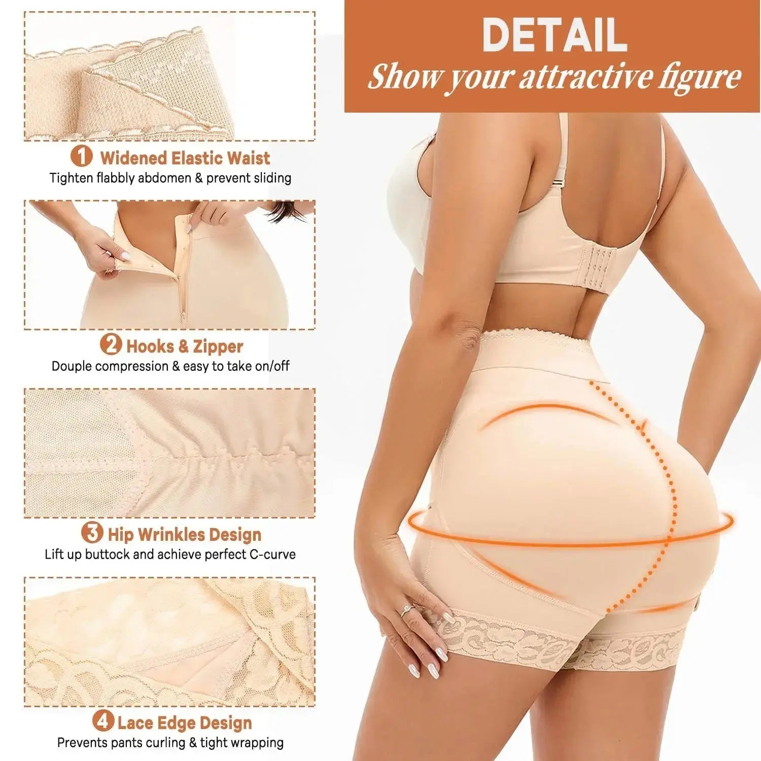Gainant Shaper™ grande taille pour femme – Body gainant ventre plat (S-6XL)