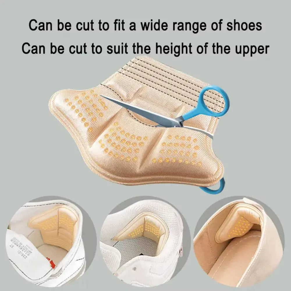 Heel Pads for Loose Shoes – Anti Slip Heel Grips for Comfort