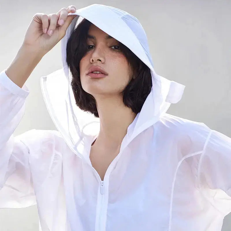 Veste de sport à capuche pour femme – Veste de sport légère Flairé™