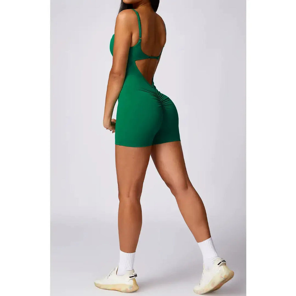 Combinaison de yoga sans couture – Vêtement de sport une pièce sculptant Flairé™