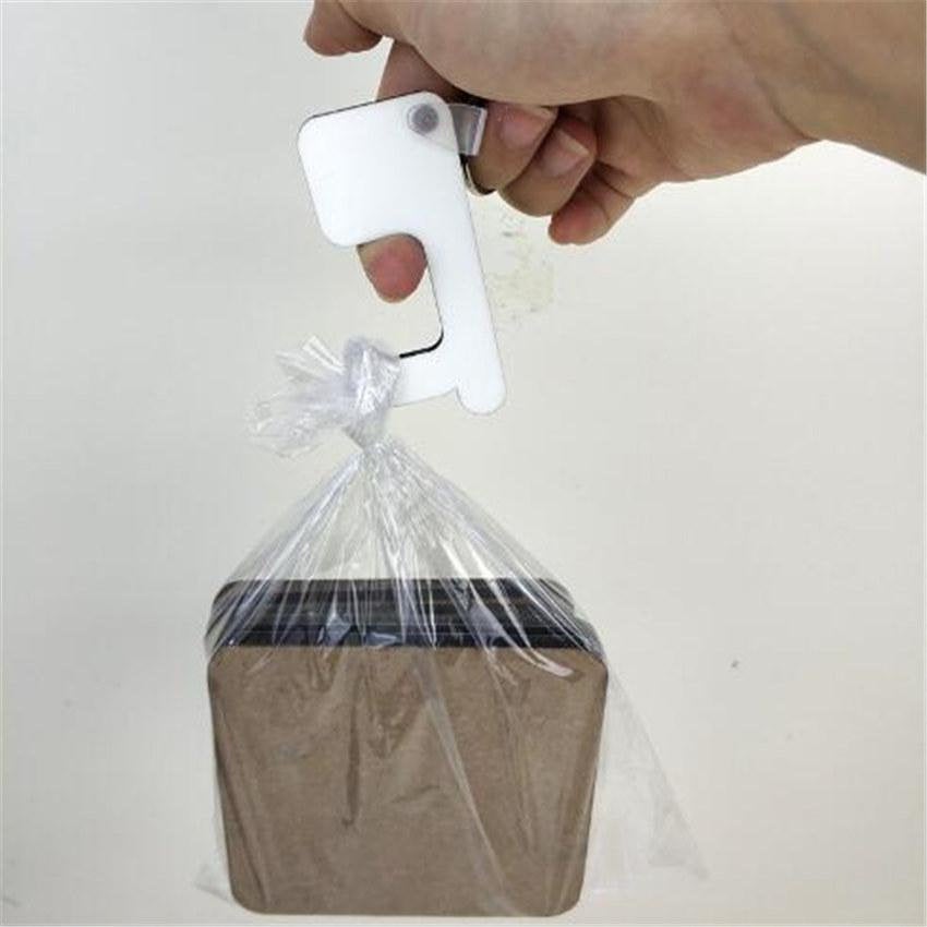 Porte-clés ouvre-porte prêt pour la sublimation en MDF | Porte-clés vierge anti-contact pour sublimation | Fournitures de sublimation