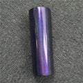 Gobelet dégradé fin blanc, bleu, violet, noir et rose, en acier inoxydable à paillettes, avec paille et couvercle, 20 oz