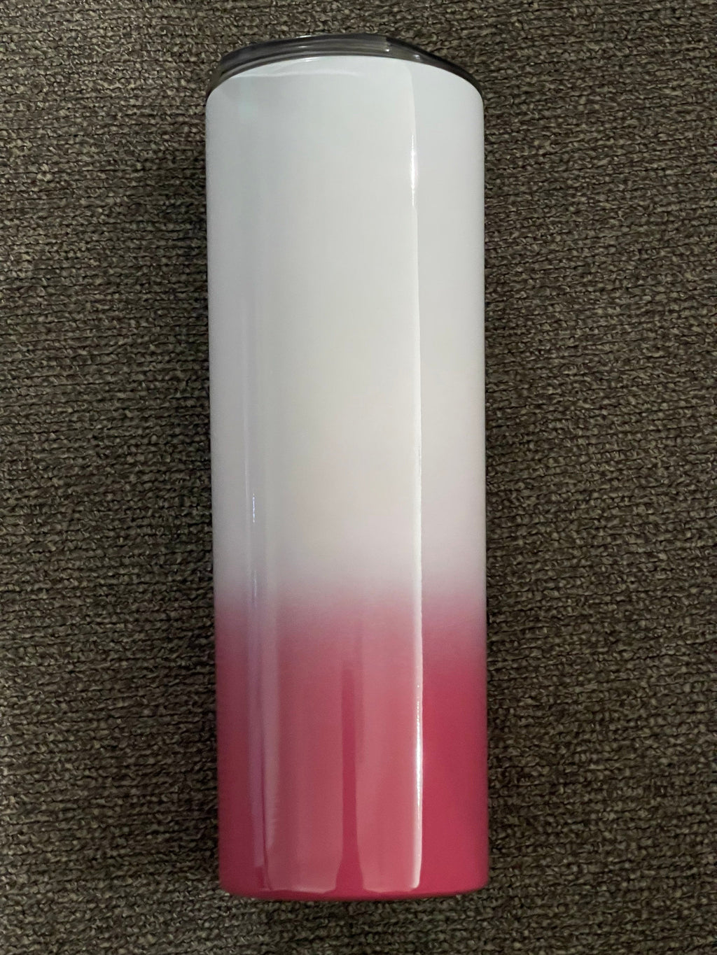 Blank Skinny Ombre 20oz Tumbler Stainless Sublimation Tumbler kit W/Straw & lid BPA Free