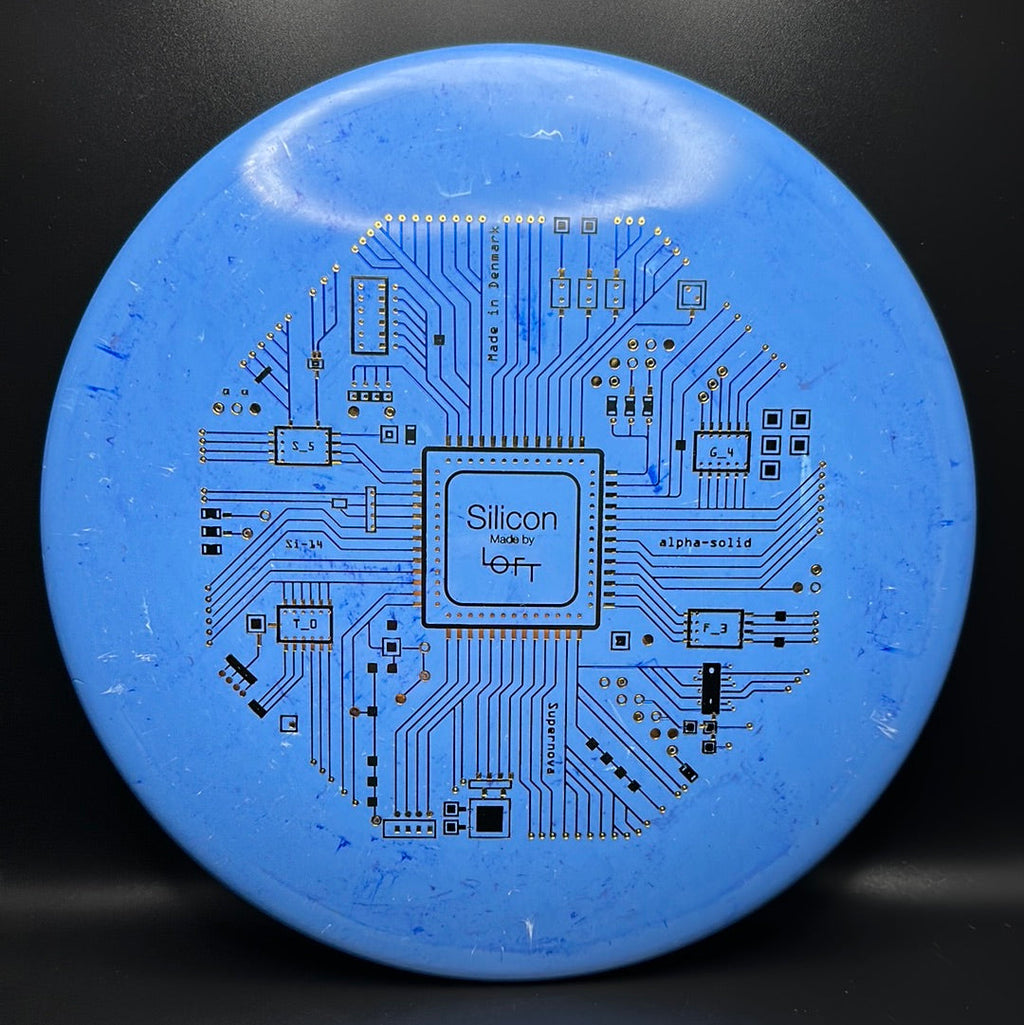 Alpha-Solid Supernova Silicon - Triple Stamp