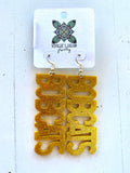 Boucles d'oreilles Bobcats