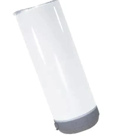 Lot de 20oz Gobelet Bluetooth à sublimation. Gobelets Musicaux avec Couvercle, Haut-parleur et Paille