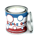 Bubble Gum Scented Retro Candle Bazooka Bubble Gum 8 Oz Soy Wax Paint Can With Lid