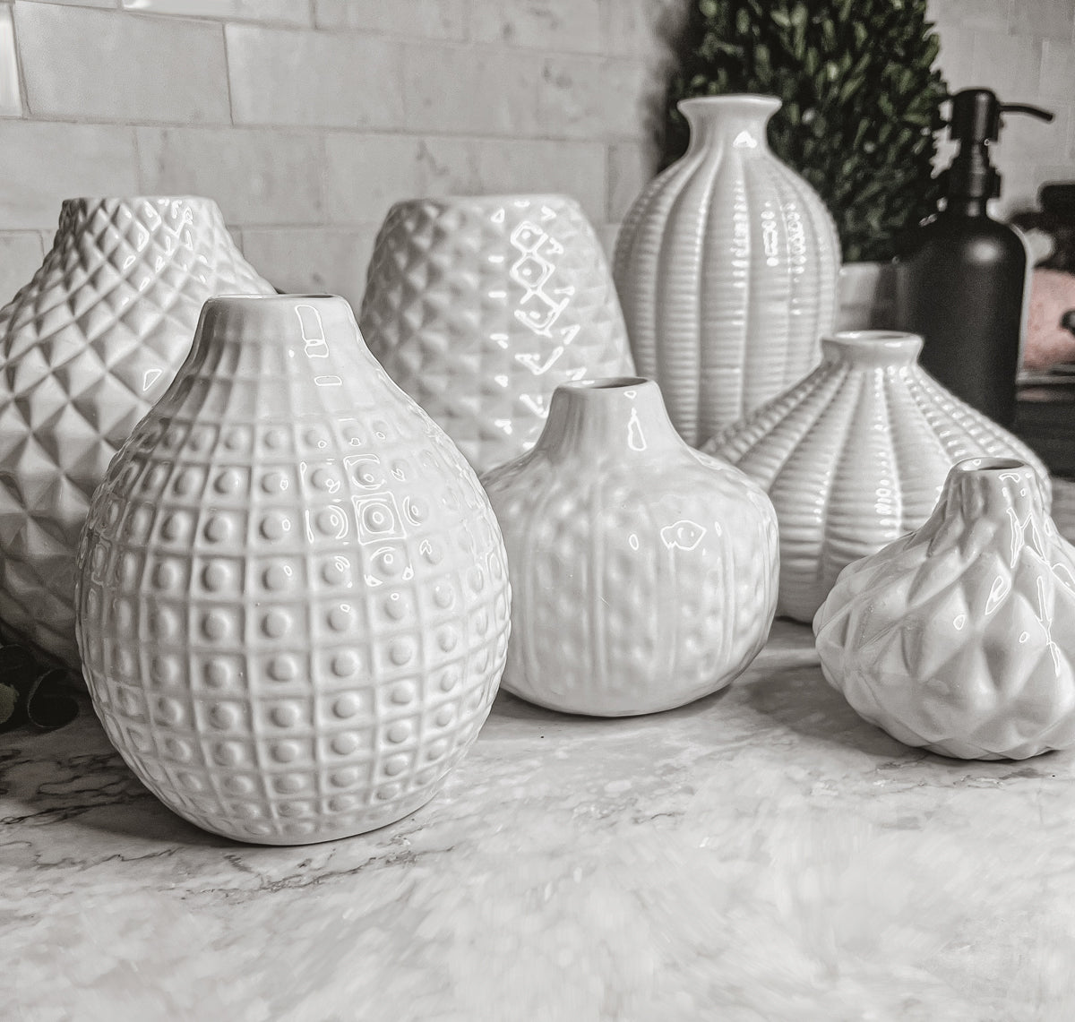 Imperfect Whitney Vases Slightly Damaged Discounted Ceramic Tabletop Vases
