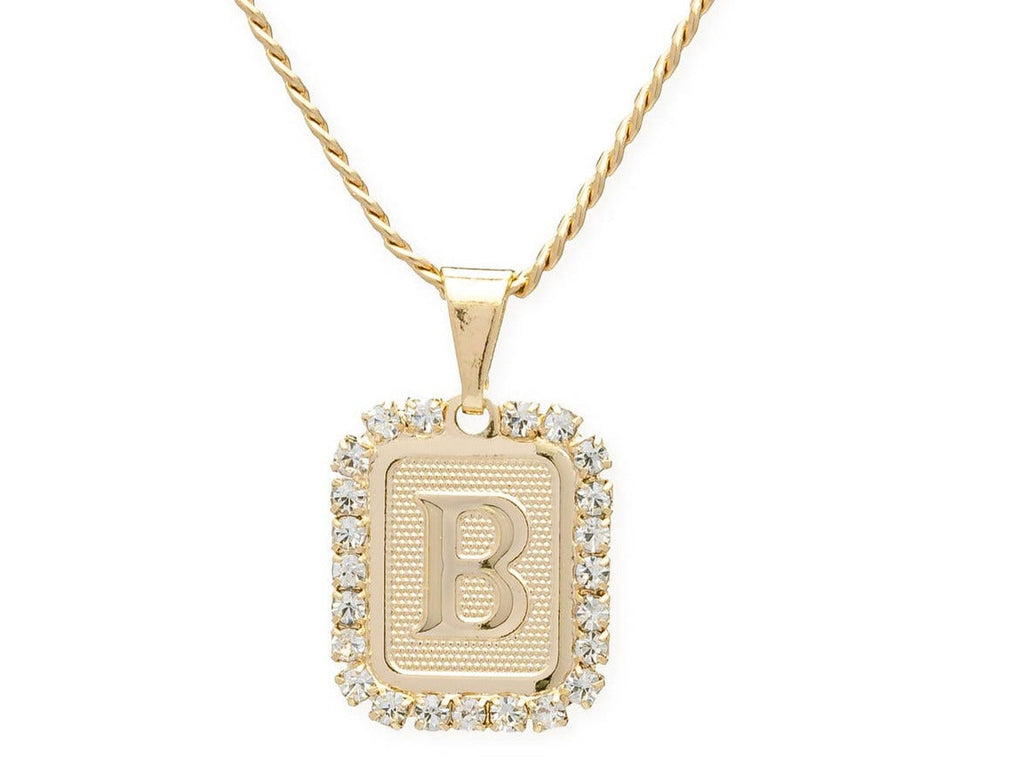 Bracha Collier Initial Royal
