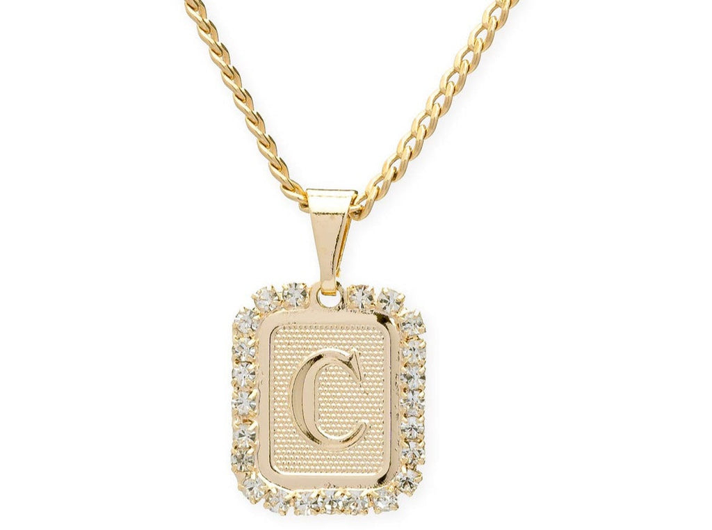 Bracha Collier Initial Royal