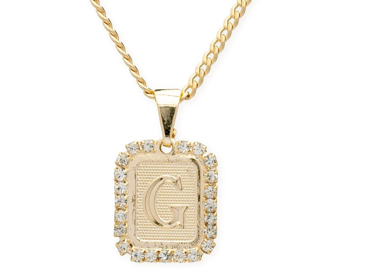 Bracha Collier Initial Royal