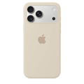 Coque en silicone pour iPhone (blanc antique)