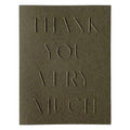 Jaymes Paper - 'Thank You Very Much' Card (1CT)