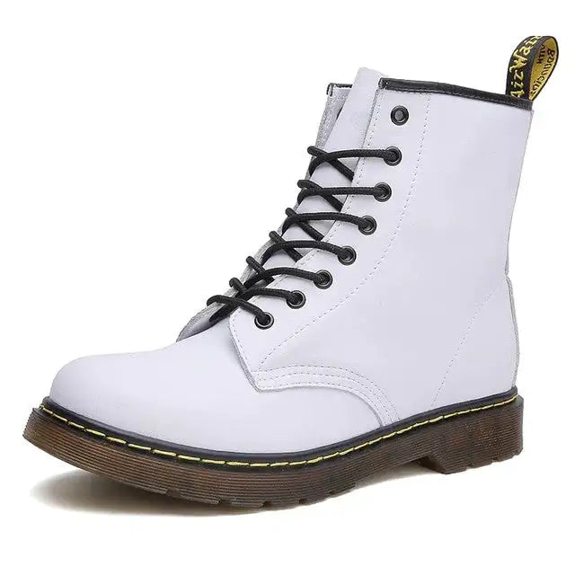 Leather Boots with Thick Soles - # GIAA73410002