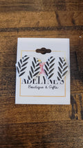Feathered Leaf Earrings