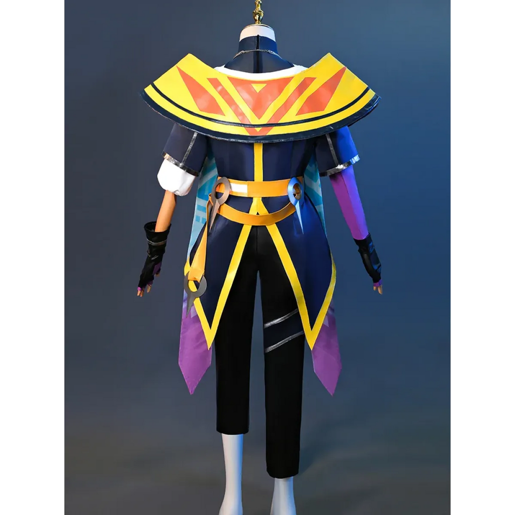 LOL Heartsteel Aphelios Cosplay Outfit - Complete Set with Mask