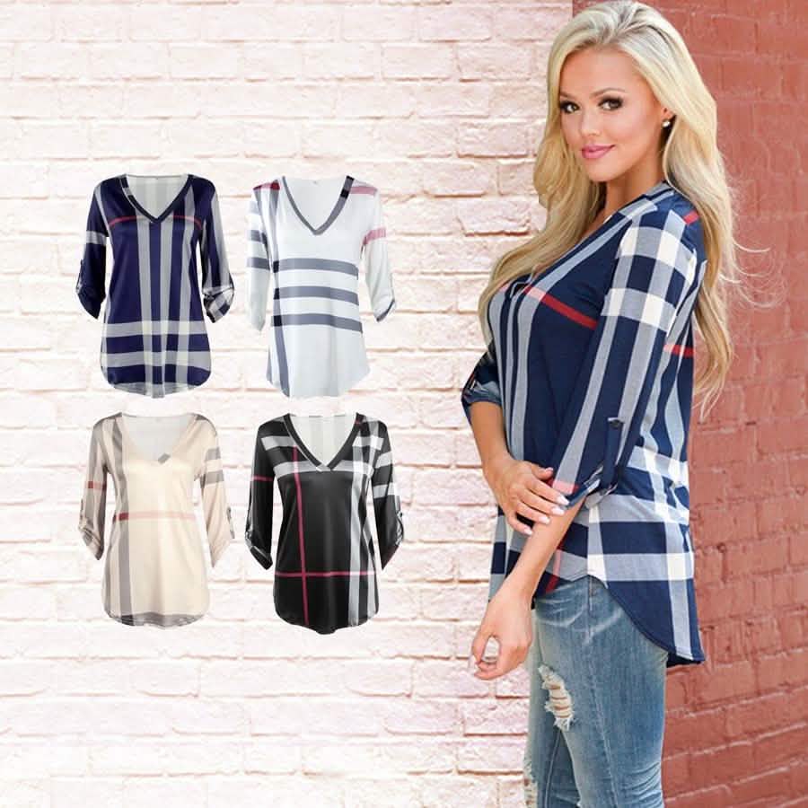 Chemise Londonite à Carreaux Fantaisie - Tailles Assorties