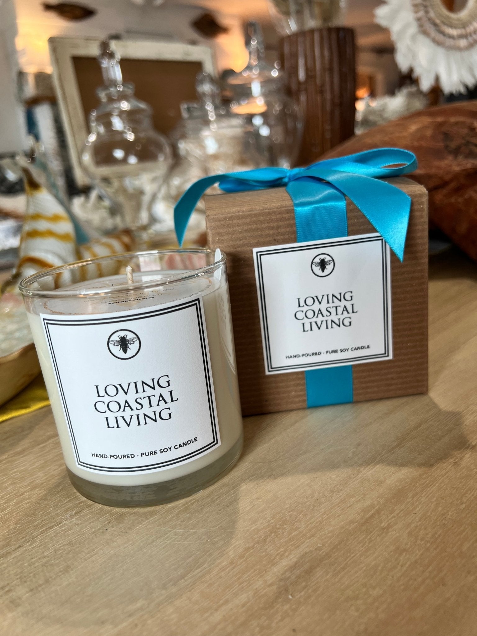 Loving Coastal Living Soy Candle