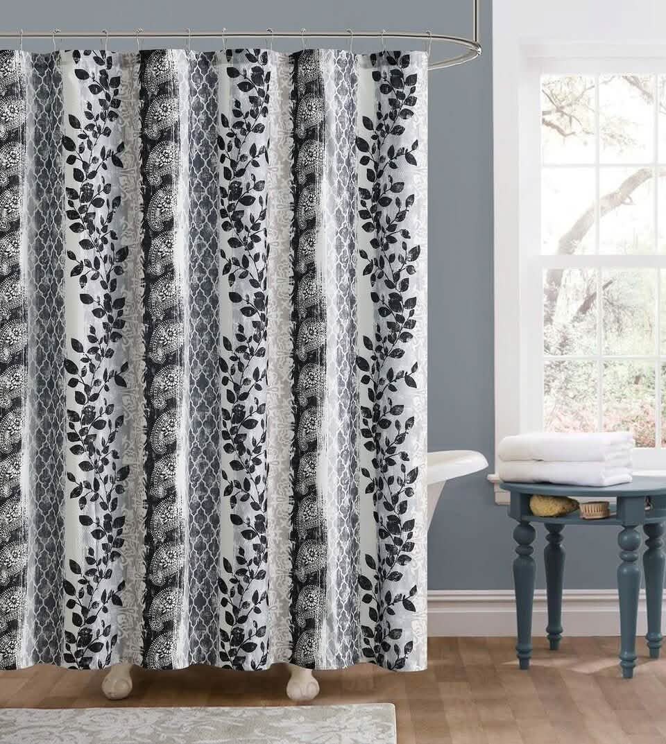 Rideaux de douche de luxe gaufrés
