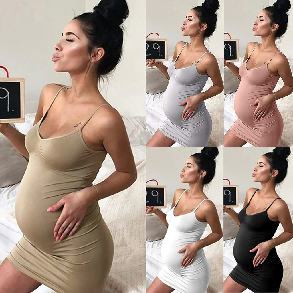 Maternity Dress, Casual Homewear Dress - # PRGTA11510016