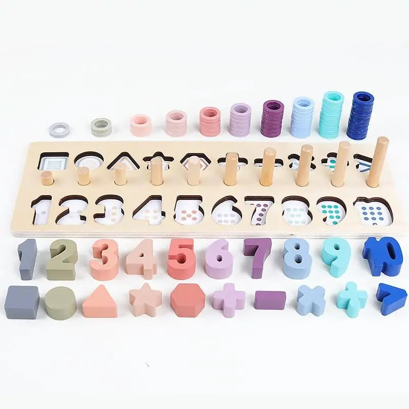Math Wooden Board - # BOT&G512710001