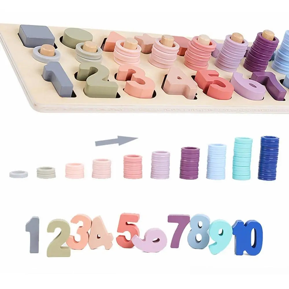 Math Wooden Board - # BOT&G512710001