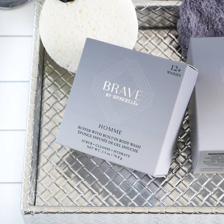 Men's Body Wash Infused Buffer - Homme Collection