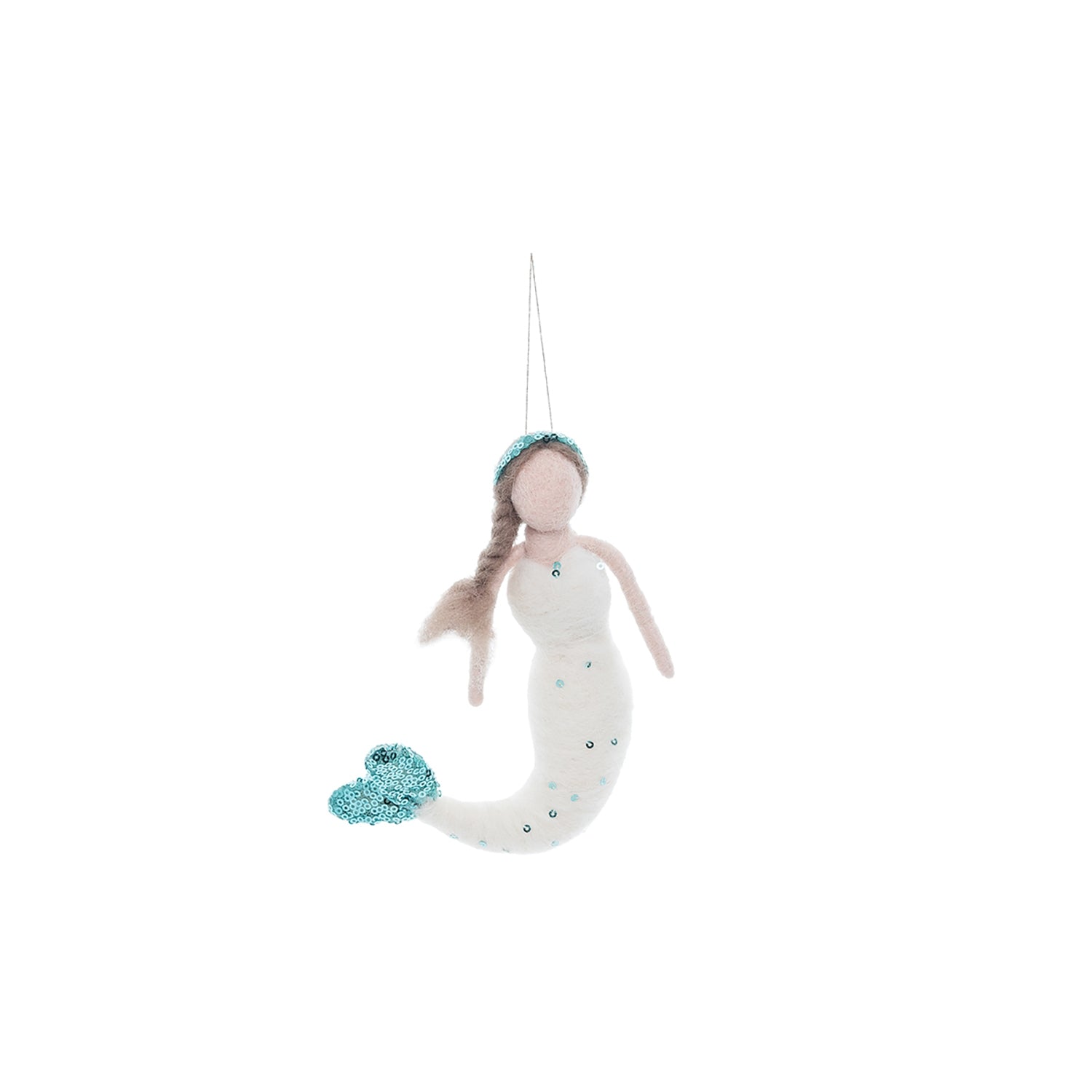 Mermaid Christmas Tree Ornament