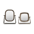 Metal Tabletop Mirror