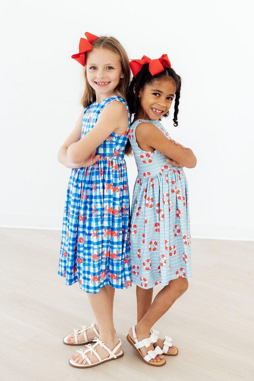 Robe tourbillonnante débardeur Crabby Cutie