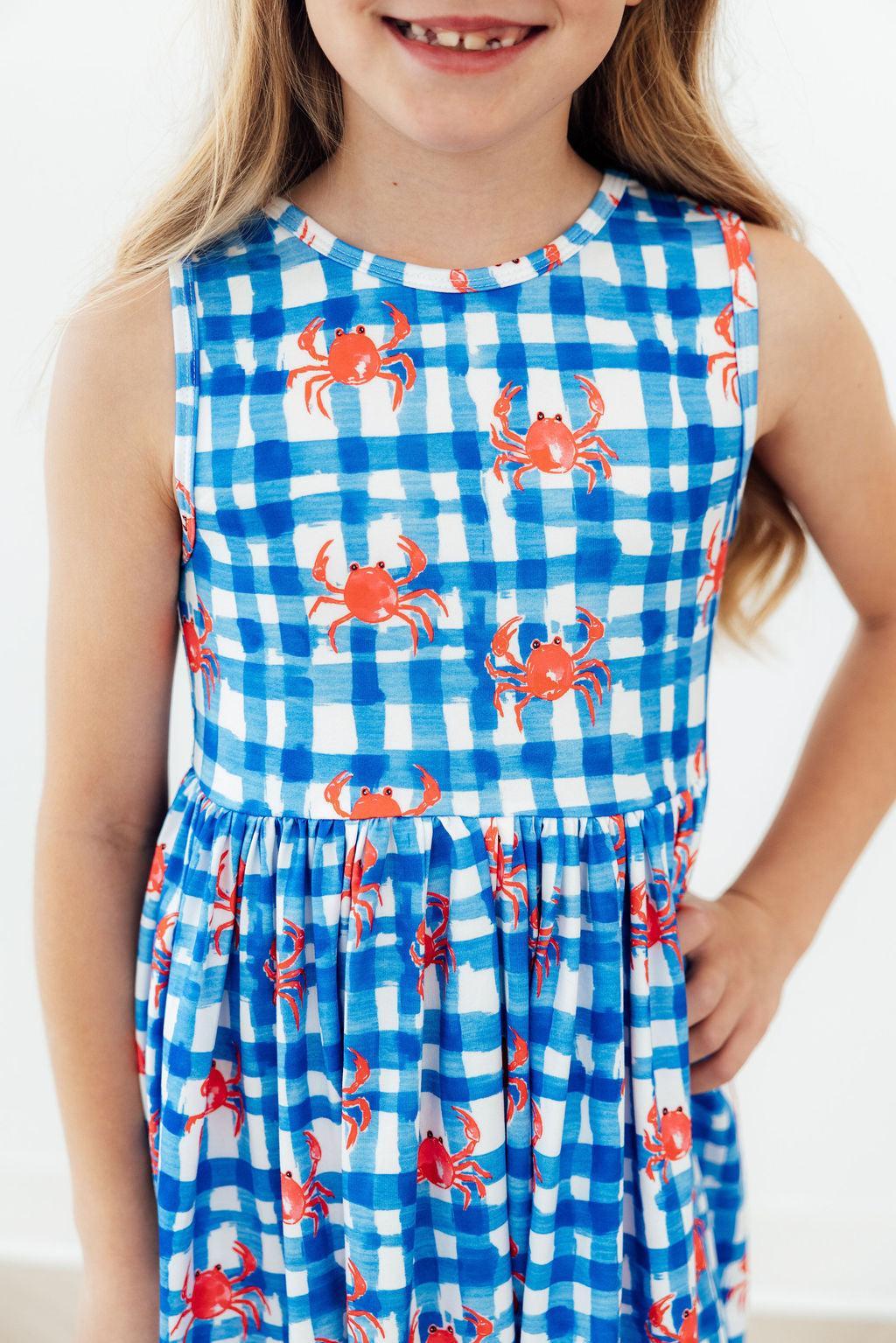 Robe tourbillonnante débardeur Crabby Cutie